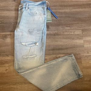 Distressed Denim Pants